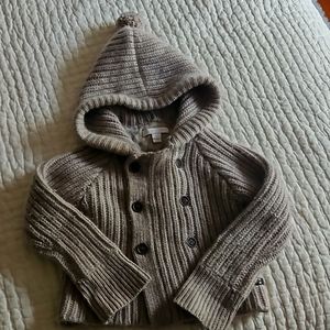Burberry Childrens double breasted cashmere sweatercoat